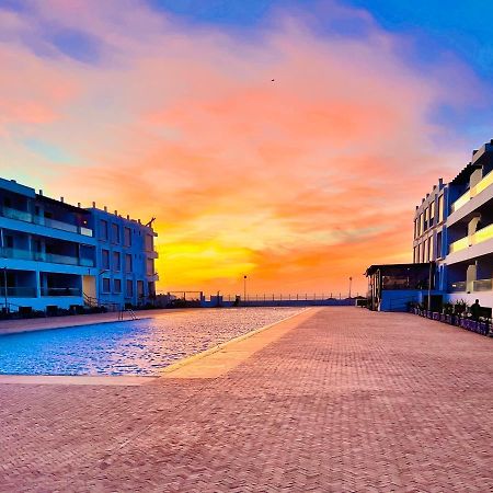 The Blue Pearl-Sensational Beach Apartment In Aourir Agádír Exteriér fotografie